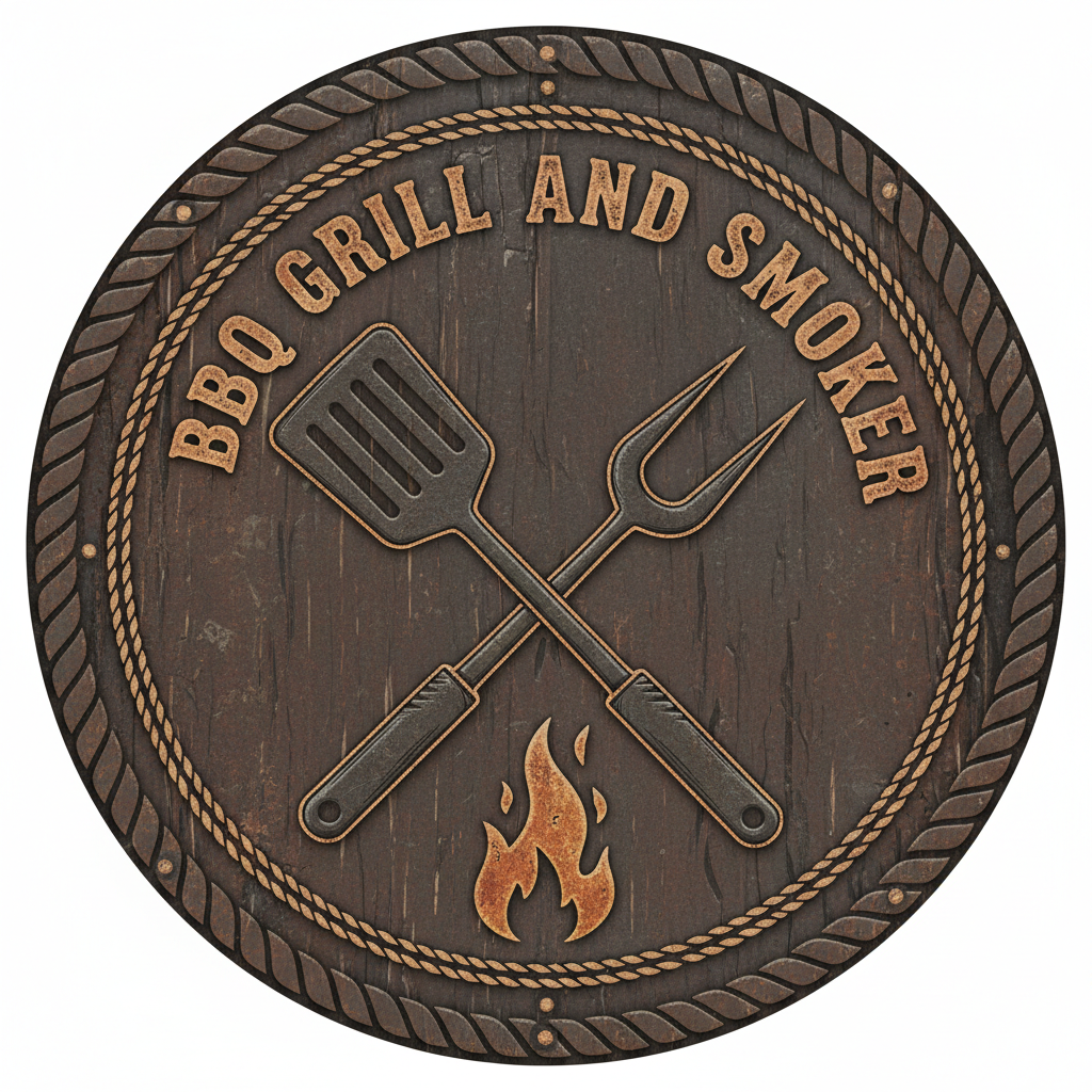 BBQ Grill and Smoker Logo