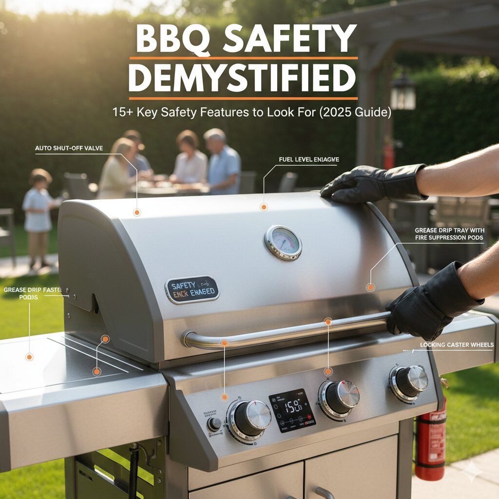 safety features to look for in a barbecue