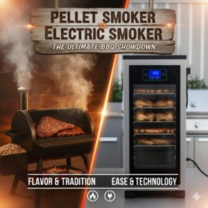 pellet smoker vs electric smoker