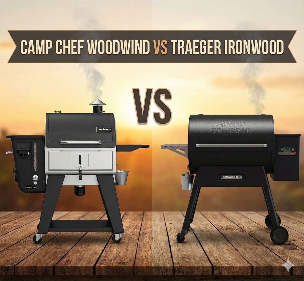 Camp Chef Woodwind vs Traeger Ironwood