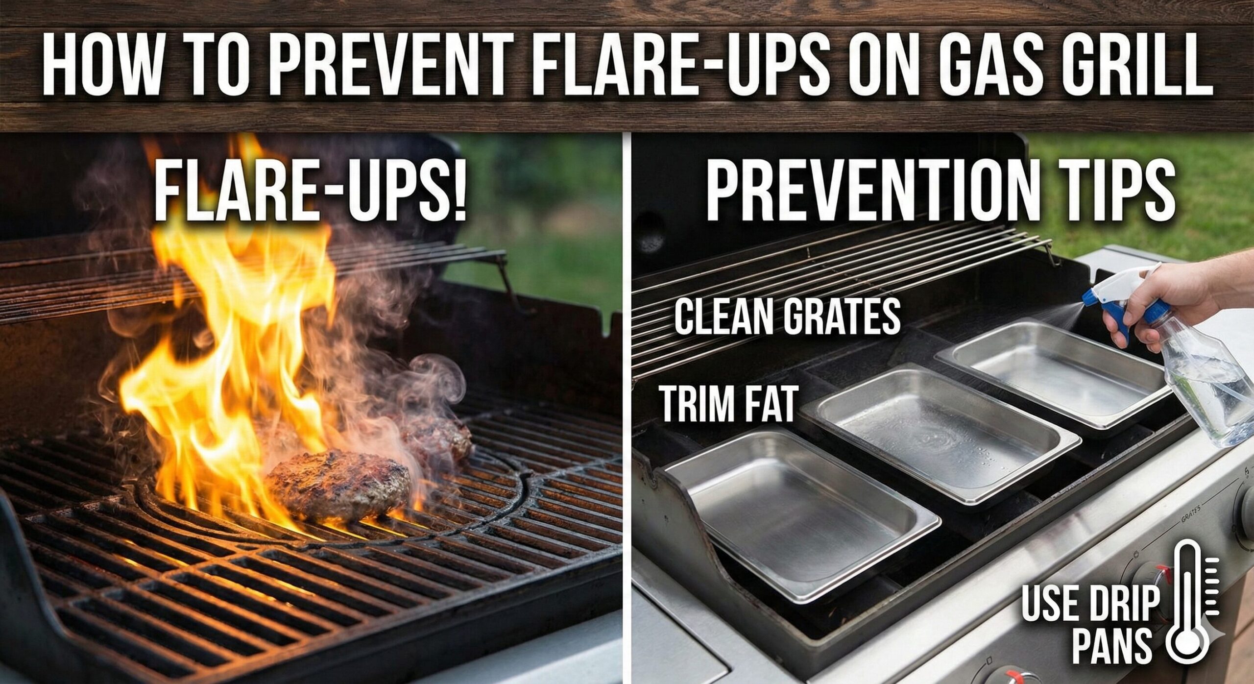 How to Prevent Flare-Ups on a Gas Grill