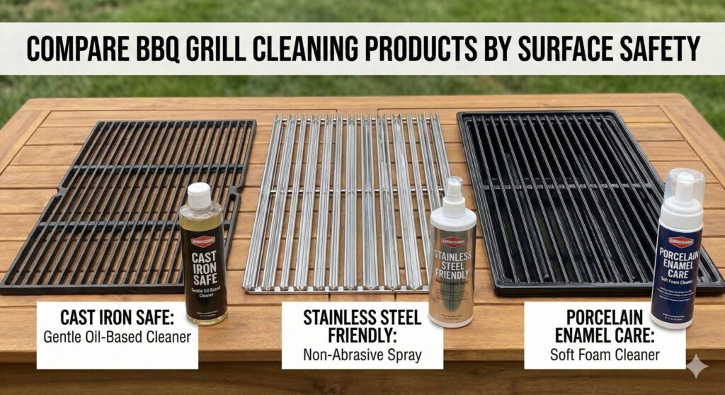 Compare BBQ Grill Cleaning Products