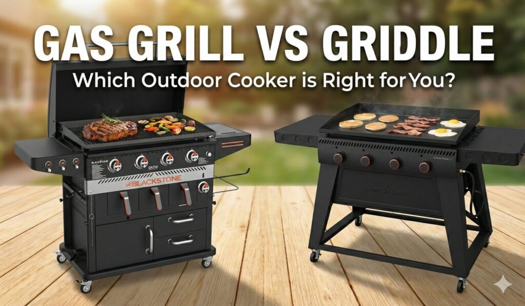 Gas Grill vs Griddle