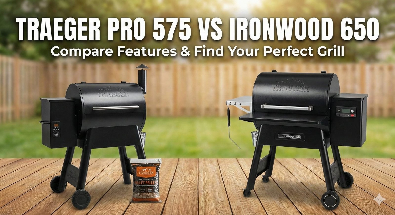 Traeger Pro 575 vs Ironwood 650