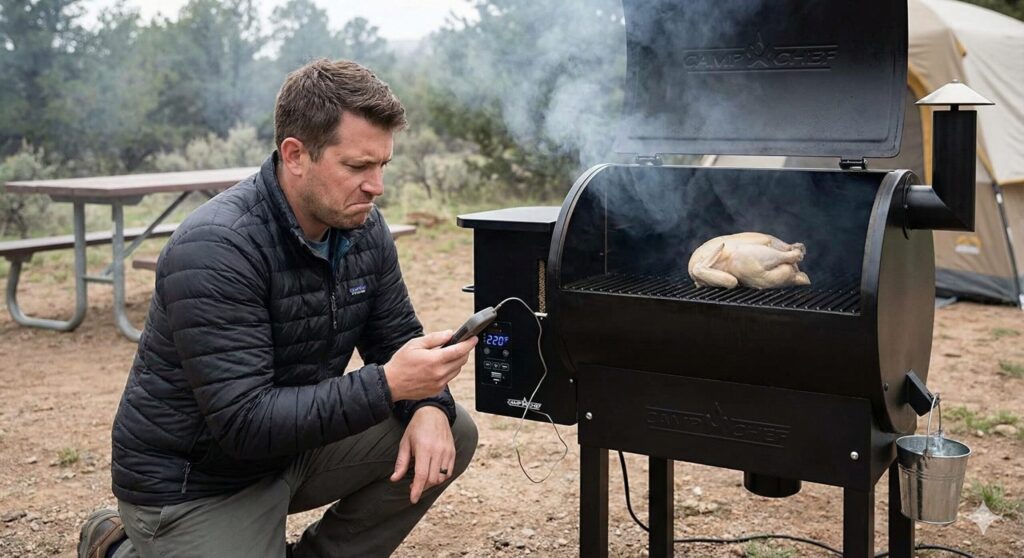 camp chef not getting hot enough