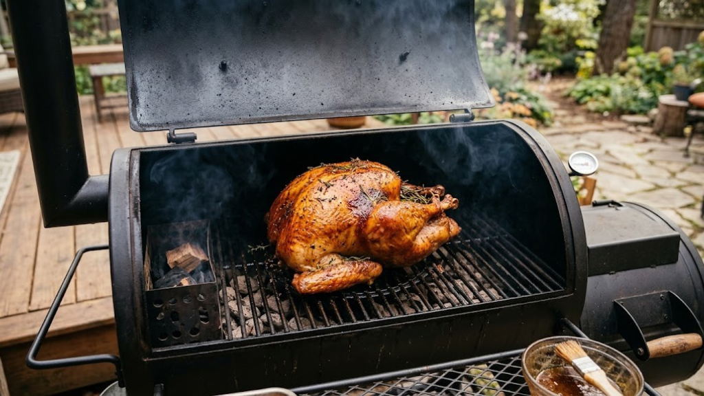 how do you barbecue turkey